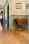 Red Oak plainsawn select grade wood flooring.