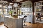 white oak quarter and rift sawn kitchen wood floor