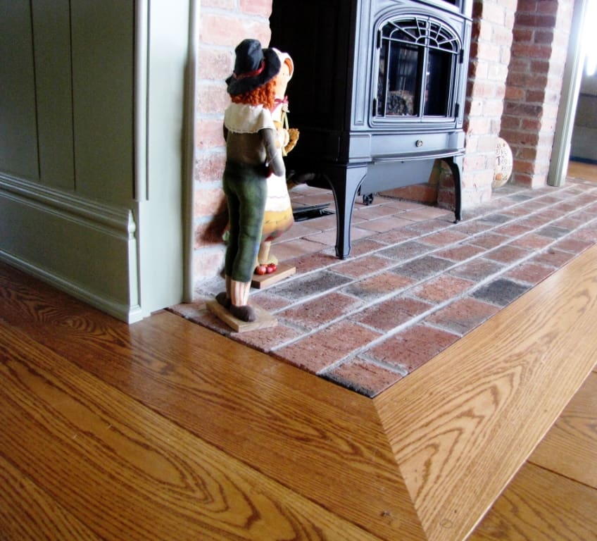 Red Oak Wide Plank Flooring - Select Grade