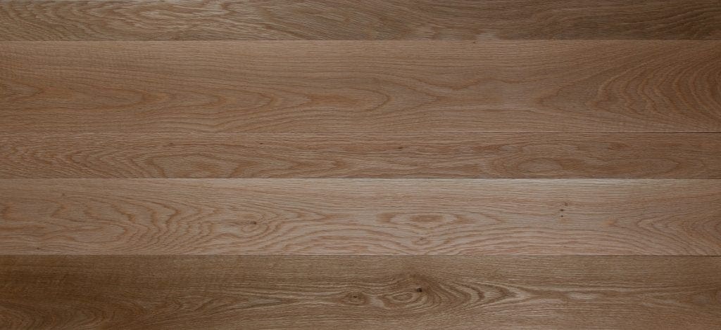 select grade plainsawn white oak with clear finish applied.