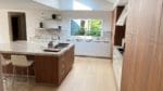 7" wide solid site finished hardwood flooring in white oak, Hull Forest Products.