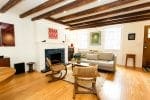 Ash select grade hardwood flooring in a Brooklyn Heights home