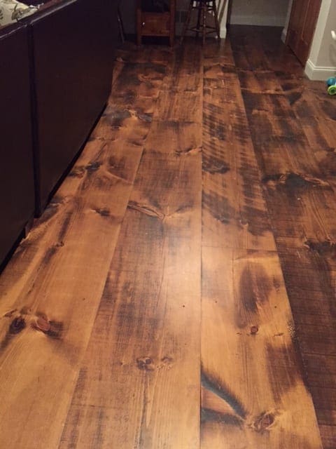 Pine Wide Plank Flooring - Premium Grade