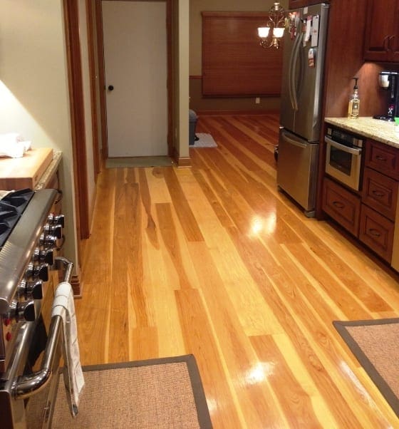 Hickory Wide Plank Flooring -