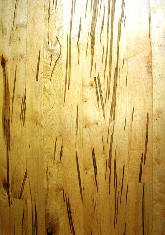 Spalted Maple Flooring - Ambrosia Maple