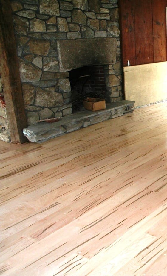 Spalted Maple Flooring - Ambrosia Maple