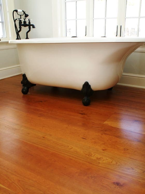 Cherry Wide Plank Flooring - Natural Grade