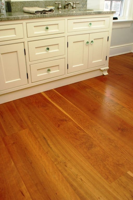 Cherry Wide Plank Flooring - Natural Grade