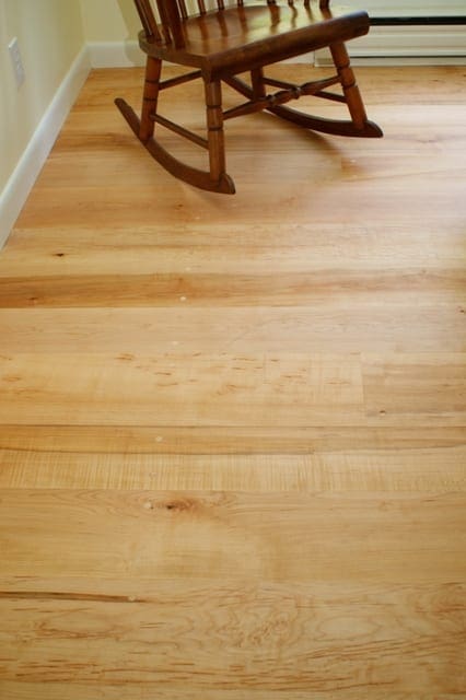 Hard Maple Wide Plank Flooring - Premium Grade
