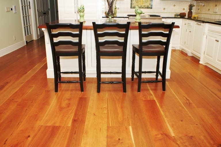 Cherry Wide Plank Flooring - Natural Grade