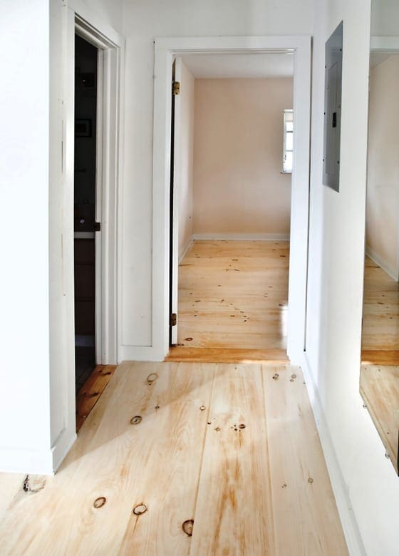Pine Wide Plank Flooring - Premium Grade