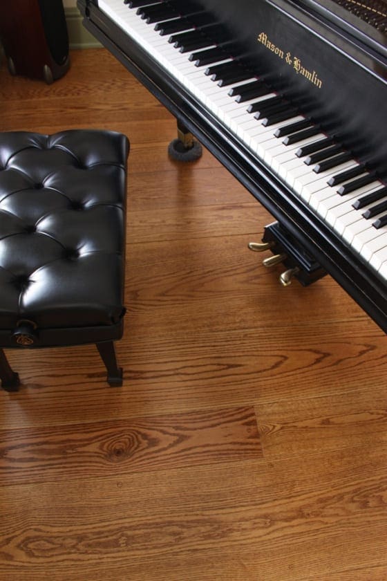 Red Oak Wide Plank Flooring - Select Grade