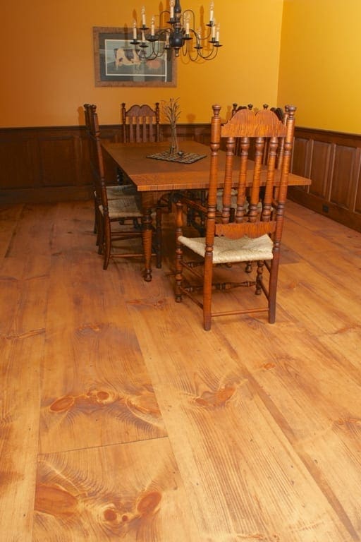 Pine Wide Plank Flooring - Premium Grade