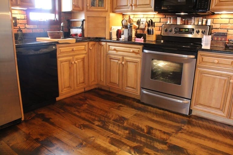 Pine Wide Plank Flooring - Premium Grade