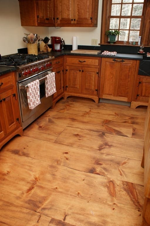 Pine Wide Plank Flooring - Premium Grade