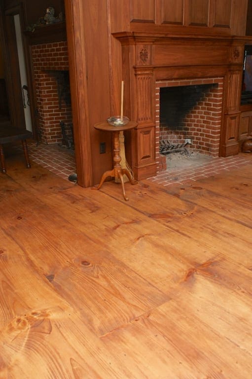Pine Wide Plank Flooring - Premium Grade