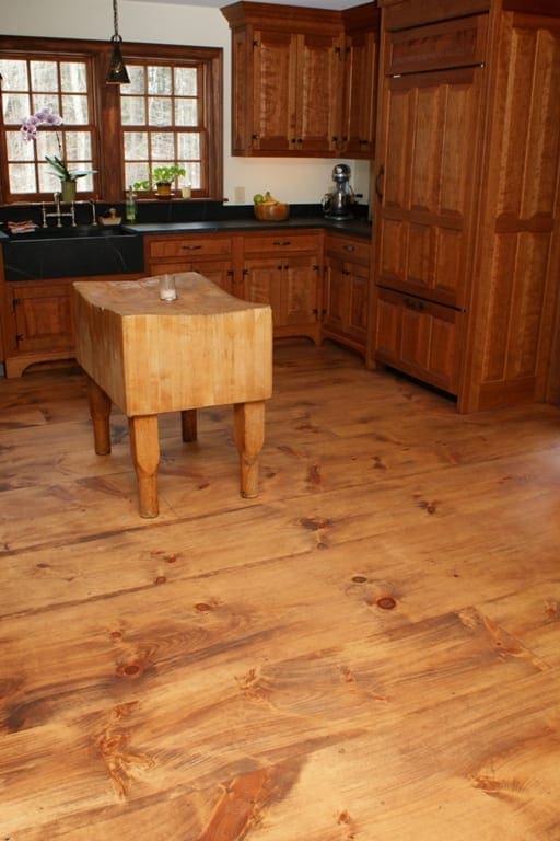Pine Wide Plank Flooring - Premium Grade