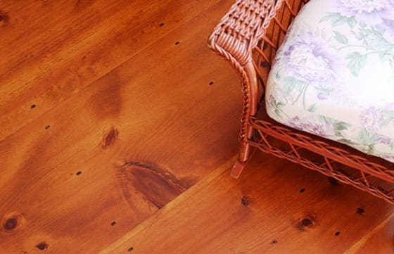 Pine Wide Plank Flooring - Premium Grade
