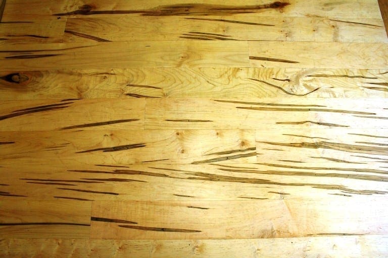 Spalted Maple Flooring - Ambrosia Maple