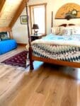 solid wide plank live sawn white oak rustic real wood flooring