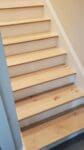 White oak live sawn character grade flooring, site finsihed with a matte white tone, from Hull Forest Products.