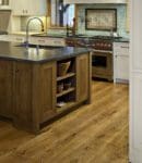 live sawn white oak kitchen floor