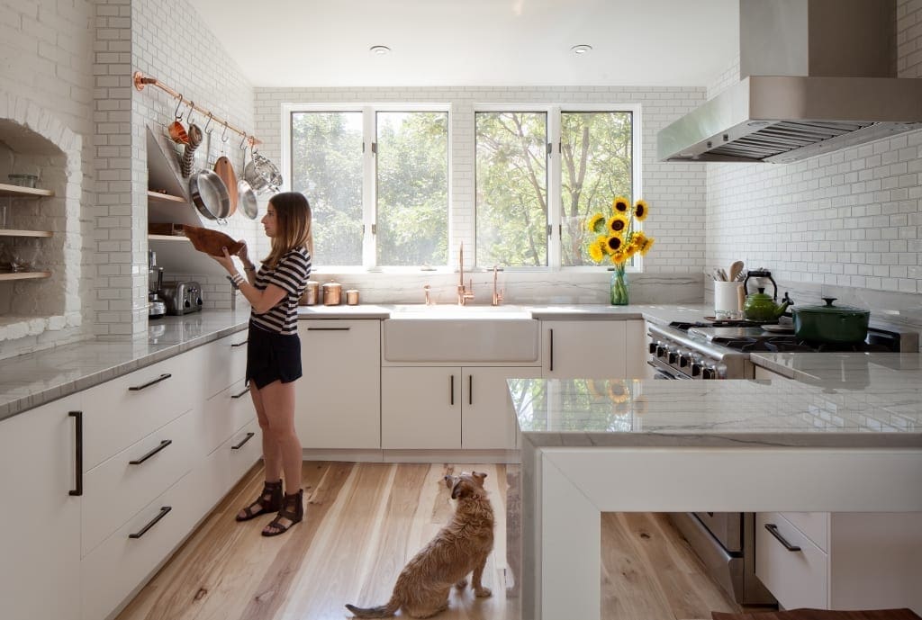 Hickory Wide Plank Flooring - Natural Grade