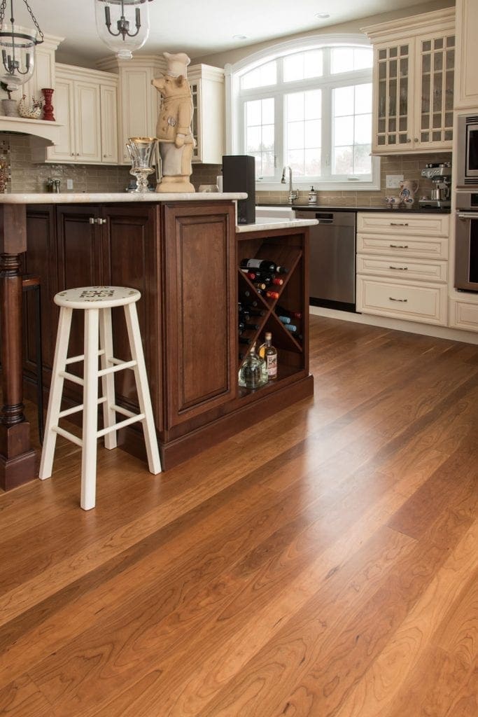 Cherry Wide Plank Wood Flooring - Premium Grade