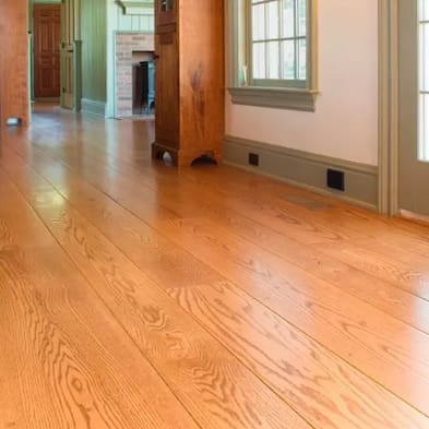 Red Oak Wide Plank Floors