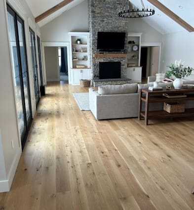 White Oak Wide Plank Flooring