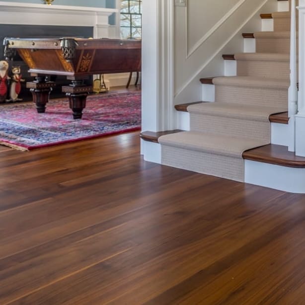 Walnut Wide Plank Flooring